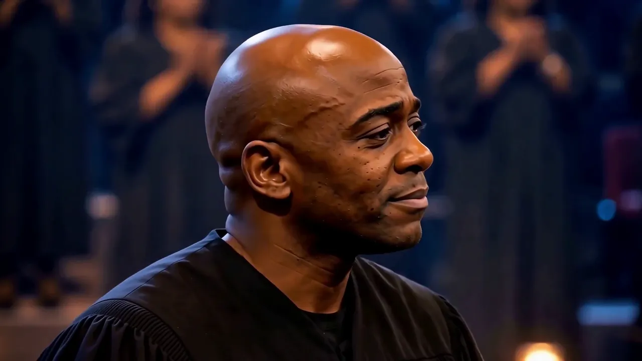 Ahmed reflecting during the performance